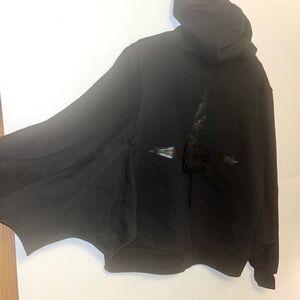 Ghost bat wing hoodie